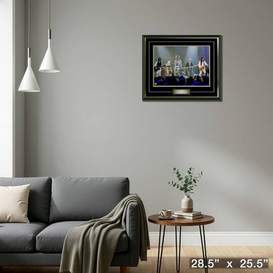 The Tragically Hip Framed 16" x 20" Band Photo 28.5" x 25.5"
